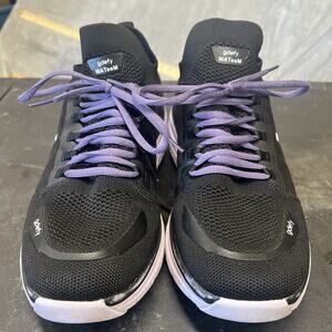 Gravity Defyer GDEFY MATeeM Womens Size 10 Black Purple Cross-Trainer Shoes